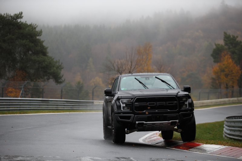 Illustration for article titled Here's The Right Way To Drive A 2018 Ford Raptor Around The Nürburgring